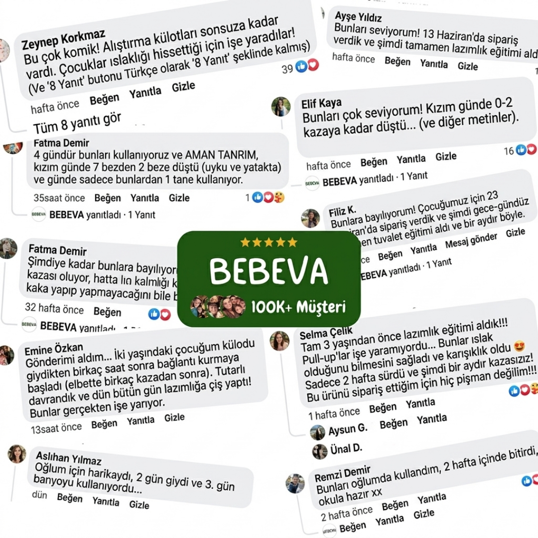 Bebeva Tuvalet Eğitimi Külotu