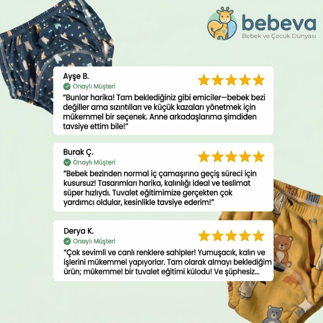 Bebeva Tuvalet Eğitimi Külotu